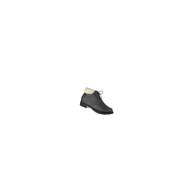 tessamino | Damen Stiefeletten | Hirschleder | Weite H | wechselbares Fußbett mit Warmfutterüberzug