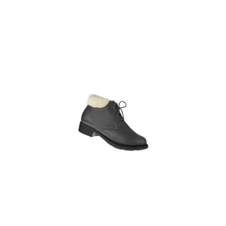 tessamino | Damen Stiefeletten | Hirschleder | Weite H | wechselbares Fußbett mit Warmfutterüberzug