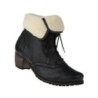 tessamino | Damen Stiefeletten | Hirschleder | Weite H | wechselbares Fußbett mit Warmfutterüberzug