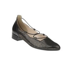 tessamino | Damen Ballerinas | Rindsleder | Weite G | festes Fußbett mit Lederüberzug