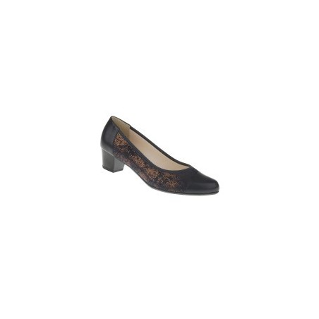 tessamino | Damen Pumps | Rindsleder | Weite G | festes Fußbett mit Lederüberzug