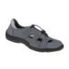 tessamino | Herren Slipper | Leder in Kombination mit Mesh | Weite H & K | wechselbares Fußbett mit Lederüberzug