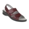 tessamino | Damen Sandalen | Sola-Stretch in Leder Optik | Weite H | wechselbares Fußbett mit Microfaserüberzug