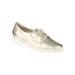 tessamino | Damen Schnürschuhe | Hirschleder | Weite H | herausnehmbares Memo-Latex Fußbett