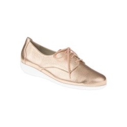 tessamino | Damen Schnürschuhe | Hirschleder | Weite H | herausnehmbares Memo-Latex Fußbett