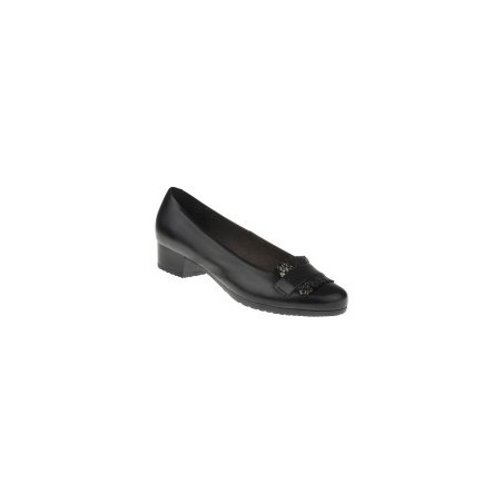 tessamino | Damen Pumps | Rinds- und Ziegenleder | Weite G | festes Fußbett mit Lederüberzug