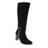 tessamino | Damen Stiefel | Veloursleder | Weite G | festes Fußbett mit Warmfutterüberzug