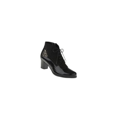 tessamino | Damen Stiefeletten | Rinds- und Ziegenleder | Weite G | festes Fußbett mit Warmfutterüberzug
