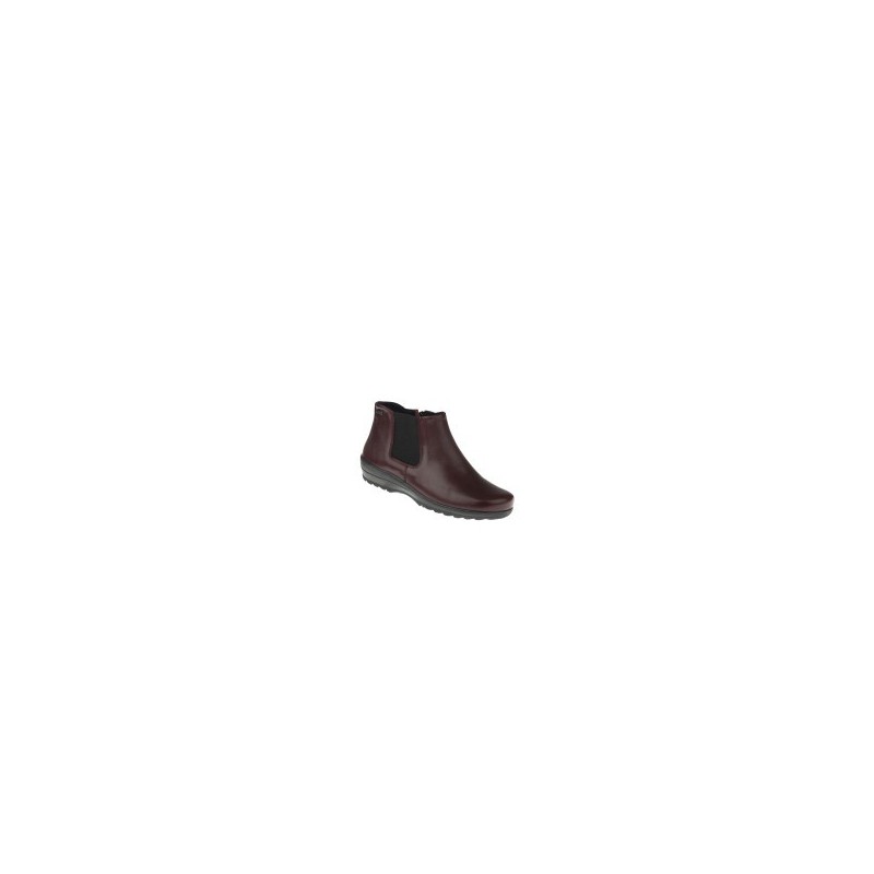 tessamino | Damen Stiefeletten | Rindsleder | Weite H & K | wechselbares Fußbett mit Warmfutterüberzug