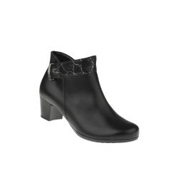 tessamino | Damen Stiefeletten | Rindsleder | Weite H | festes Fußbett mit Warmfutterüberzug