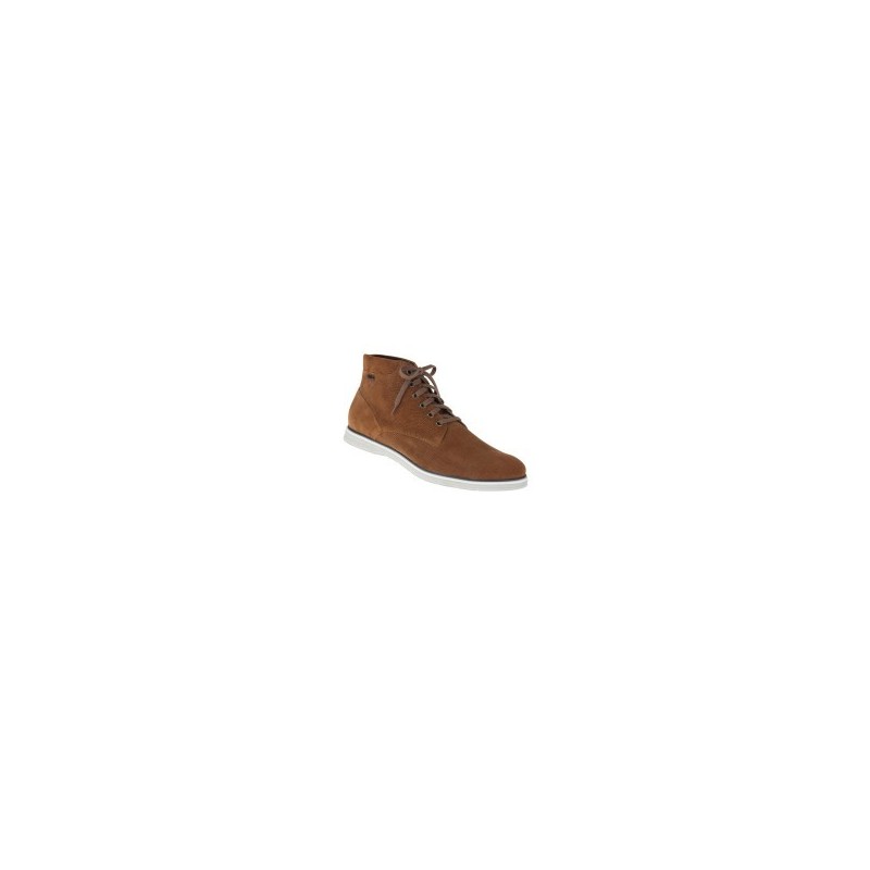 tessamino | Herren Schnürschuhe | Nubukleder | Weite H | wechselbares Fußbett mit Textilüberzug