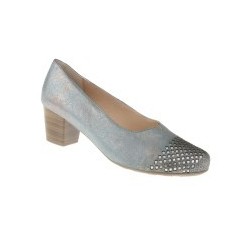 tessamino | Damen Pumps | Leder | Weite H | festes Fußbett mit Lederüberzug