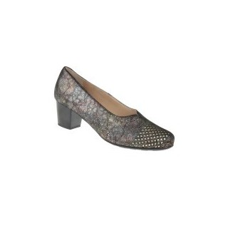 tessamino | Damen Pumps | Leder | Weite H | festes Fußbett mit Lederüberzug