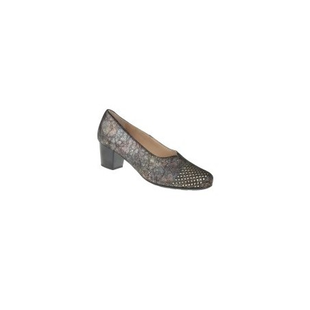 tessamino | Damen Pumps | Leder | Weite H | festes Fußbett mit Lederüberzug
