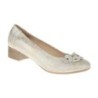 tessamino | Damen Pumps | Leder | Weite H | festes Fußbett mit Lederüberzug