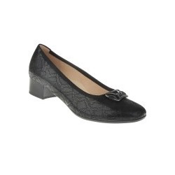 tessamino | Damen Pumps | Leder | Weite H | festes Fußbett mit Lederüberzug