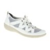 tessamino | Damen Sneaker | Leder in Kombination mit Mesh | Weite G | festes Fußbett mit Lederüberzug