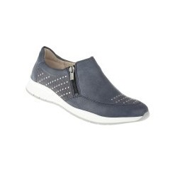 tessamino | Damen Sneaker | Leder | Weite G & H | wechselbares Fußbett mit Lederüberzug
