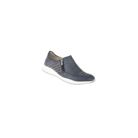 tessamino | Damen Sneaker | Leder | Weite G & H | wechselbares Fußbett mit Lederüberzug
