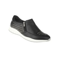 tessamino | Damen Sneaker | Leder | Weite G & H | wechselbares Fußbett mit Lederüberzug