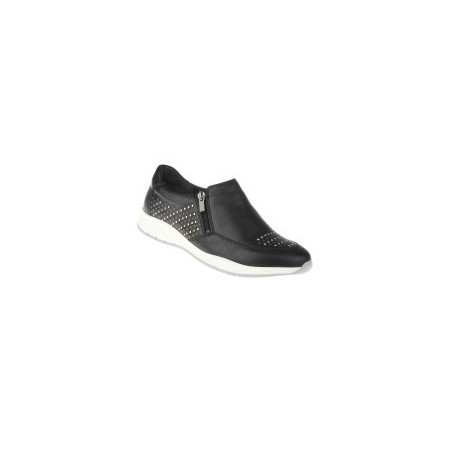tessamino | Damen Sneaker | Leder | Weite G & H | wechselbares Fußbett mit Lederüberzug