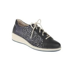 tessamino | Damen Sneaker | Leder | Weite H | wechselbares Fußbett mit Textilüberzug