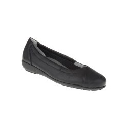 tessamino | Damen Ballerinas | Hirschleder | Weite H | herausnehmbares Memo-Latex Fußbett