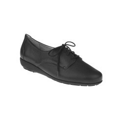 tessamino | Damen Schnürschuhe | Hirschleder | Weite H | herausnehmbares Memo-Latex Fußbett