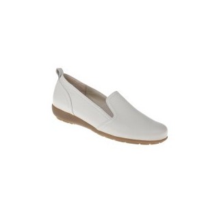 tessamino | Damen Slipper | Hirschleder | Weite H | herausnehmbares Memo-Latex Fußbett