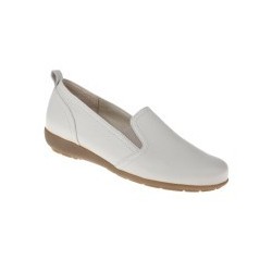 tessamino | Damen Slipper | Hirschleder | Weite H | herausnehmbares Memo-Latex Fußbett