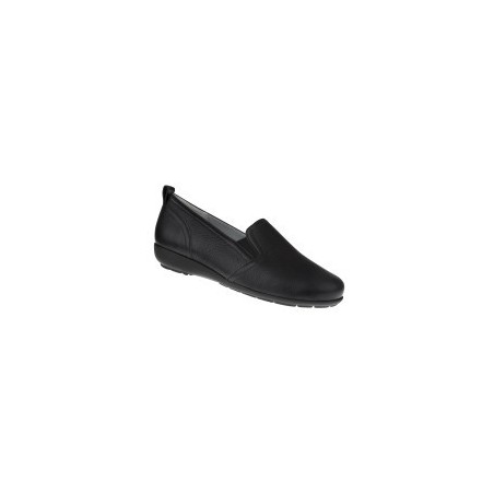 tessamino | Damen Slipper | Hirschleder | Weite H | herausnehmbares Memo-Latex Fußbett