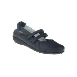 tessamino | Damen Ballerinas | Hirschleder | Weite H | herausnehmbares Memo-Latex Fußbett