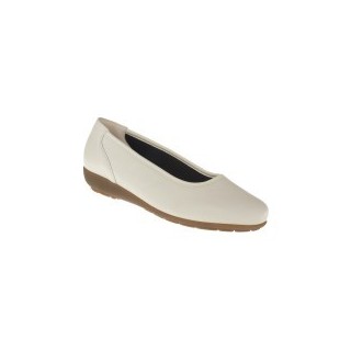 tessamino | Damen Ballerinas | Hirschleder | Weite H | herausnehmbares Memo-Latex Fußbett