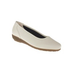 tessamino | Damen Ballerinas | Hirschleder | Weite H | herausnehmbares Memo-Latex Fußbett