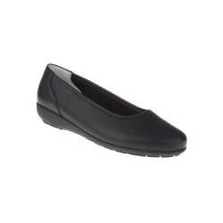 tessamino | Damen Ballerinas | Hirschleder | Weite H | herausnehmbares Memo-Latex Fußbett