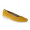 tessamino | Damen Ballerinas | Hirschleder | Weite H | herausnehmbares Memo-Latex Fußbett