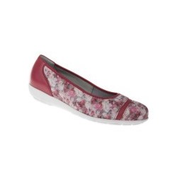 tessamino | Damen Ballerinas | Hirschleder | Weite H | herausnehmbares Memo-Latex Fußbett