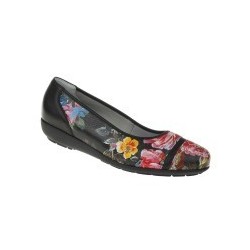 tessamino | Damen Ballerinas | Hirschleder | Weite H | herausnehmbares Memo-Latex Fußbett