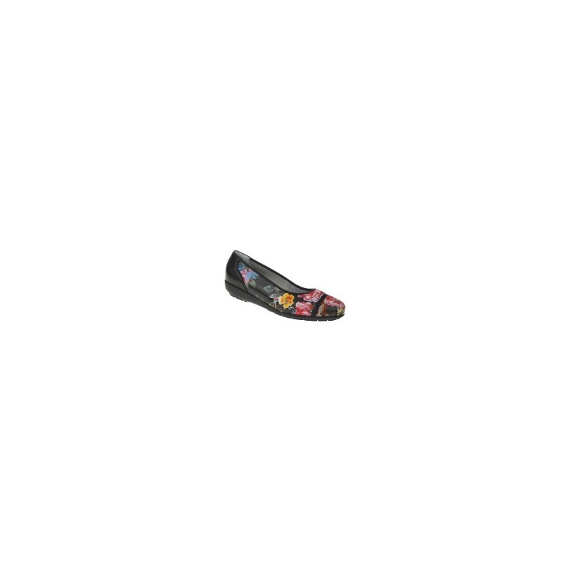 tessamino | Damen Ballerinas | Hirschleder | Weite H | herausnehmbares Memo-Latex Fußbett