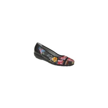 tessamino | Damen Ballerinas | Hirschleder | Weite H | herausnehmbares Memo-Latex Fußbett