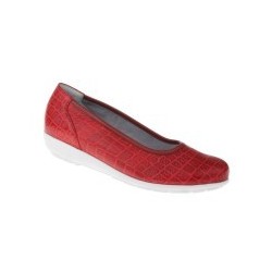 tessamino | Damen Ballerinas | Hirschleder | Weite H | herausnehmbares Memo-Latex Fußbett
