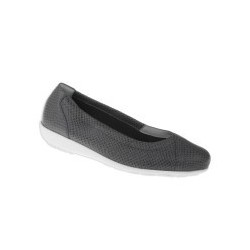 tessamino | Damen Ballerinas | Hirschleder | Weite H | herausnehmbares Memo-Latex Fußbett