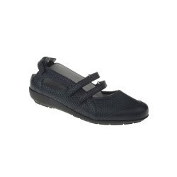 tessamino | Damen Ballerinas | Hirschleder | Weite H | herausnehmbares Memo-Latex Fußbett