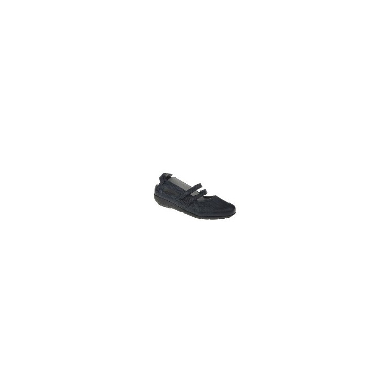 tessamino | Damen Ballerinas | Hirschleder | Weite H | herausnehmbares Memo-Latex Fußbett