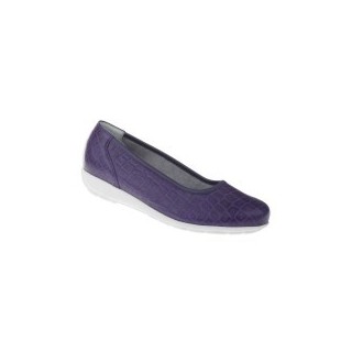 tessamino | Damen Ballerinas | Hirschleder | Weite H | herausnehmbares Memo-Latex Fußbett