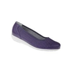 tessamino | Damen Ballerinas | Hirschleder | Weite H | herausnehmbares Memo-Latex Fußbett