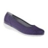 tessamino | Damen Ballerinas | Hirschleder | Weite H | herausnehmbares Memo-Latex Fußbett