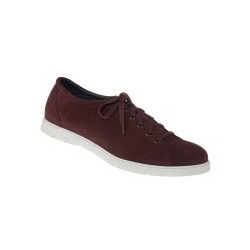 tessamino | Herren Schnürschuhe | Veloursleder | Weite H | festes Fußbett mit Lederüberzug