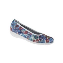 tessamino | Damen Ballerinas | Hirschleder | Weite H | herausnehmbares Memo-Latex Fußbett