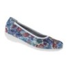 tessamino | Damen Ballerinas | Hirschleder | Weite H | herausnehmbares Memo-Latex Fußbett